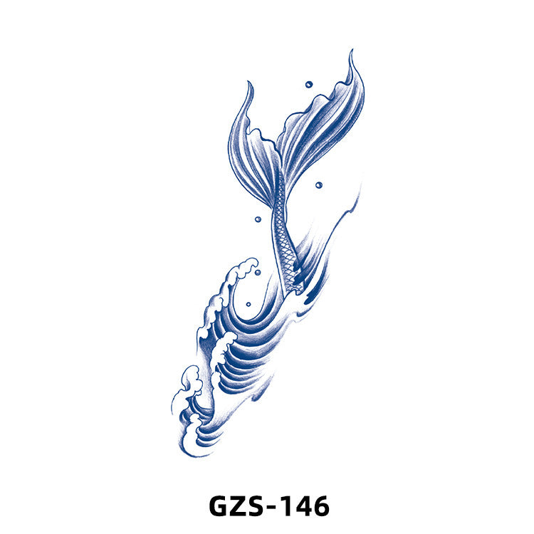 Herbal Juice Tattoo Sticker Cute Flowers Semi-permanent BUY 1 GET 2