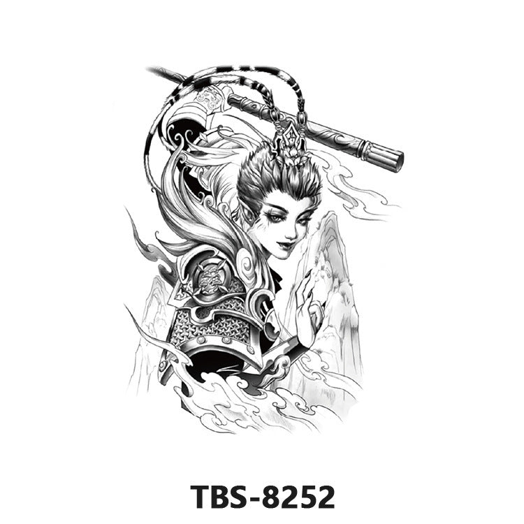 Flower Arm Color Animal Tattoo Sticker BUY 1 GET 2