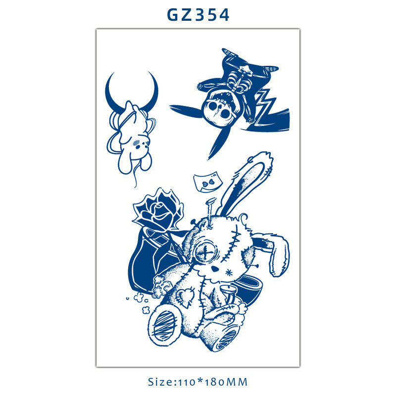 Tattoo Sticker Semi-permanent Herbal Juice Tattoo Sticker Simulation Personality BUY 1 GET 2