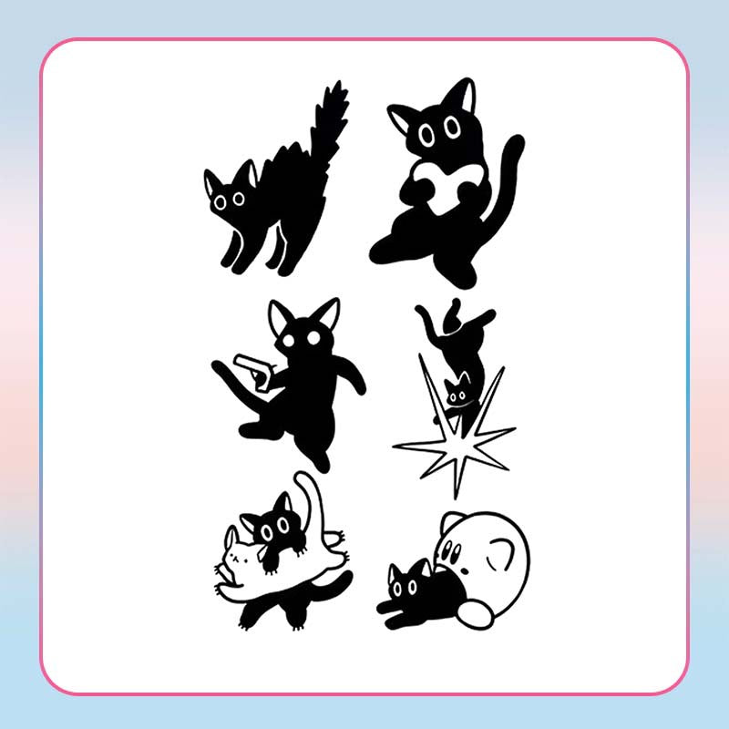 Cute Tattoo Sticker Cat Ins Style BUY 1 GET 2