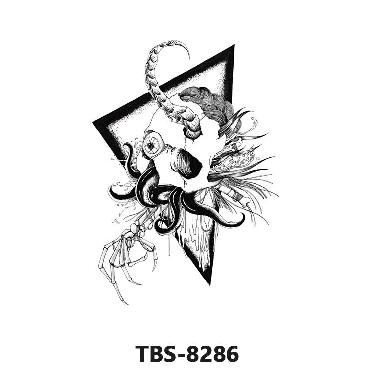 Flower Arm Color Animal Tattoo Sticker BUY 1 GET 2