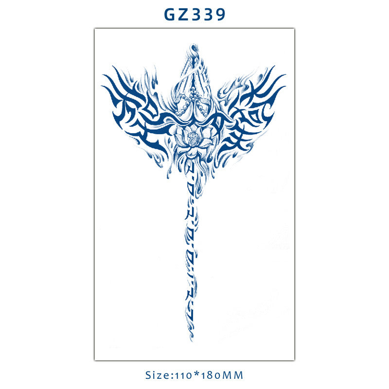 Tattoo Sticker Semi-permanent Herbal Juice Tattoo Sticker Simulation Personality BUY 1 GET 2