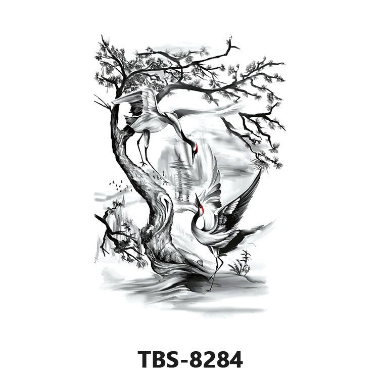 Flower Arm Color Animal Tattoo Sticker BUY 1 GET 2