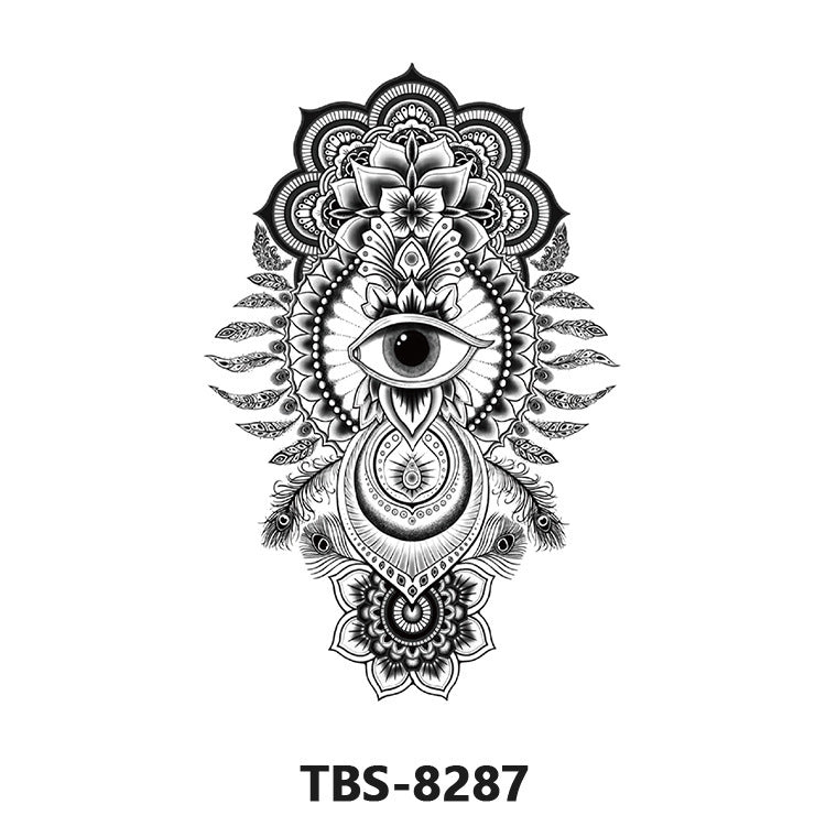 Flower Arm Color Animal Tattoo Sticker BUY 1 GET 2