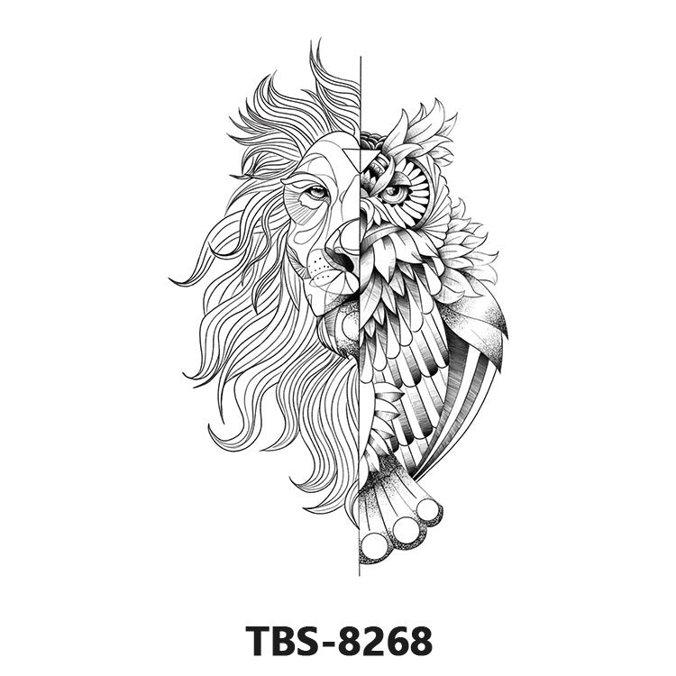 Flower Arm Color Animal Tattoo Sticker BUY 1 GET 2