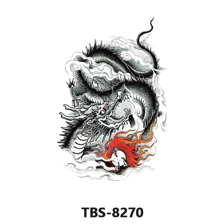 Flower Arm Color Animal Tattoo Sticker BUY 1 GET 2