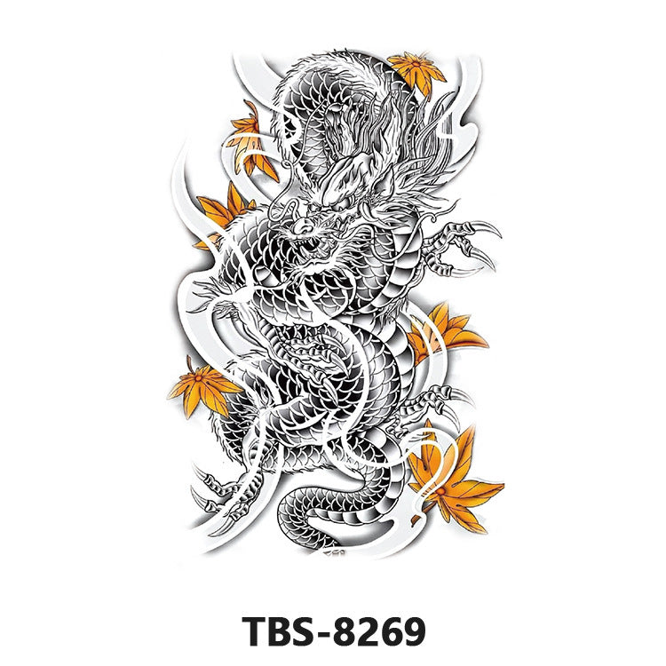 Flower Arm Color Animal Tattoo Sticker BUY 1 GET 2