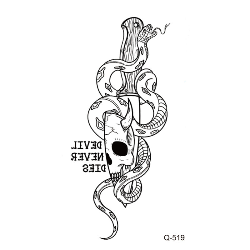 Waterproof Tattoo Sticker Set Any Combination BUY 1 GET 3