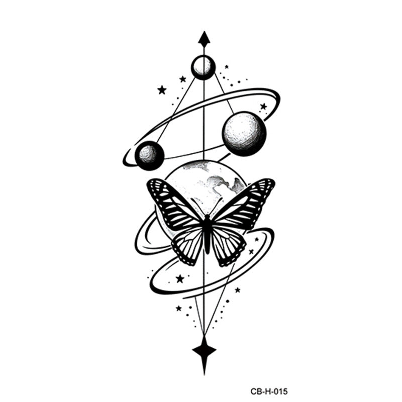 Internet Celebrity Herbal Juice Tattoo Tattoo Sticker BUY 1 GET 2