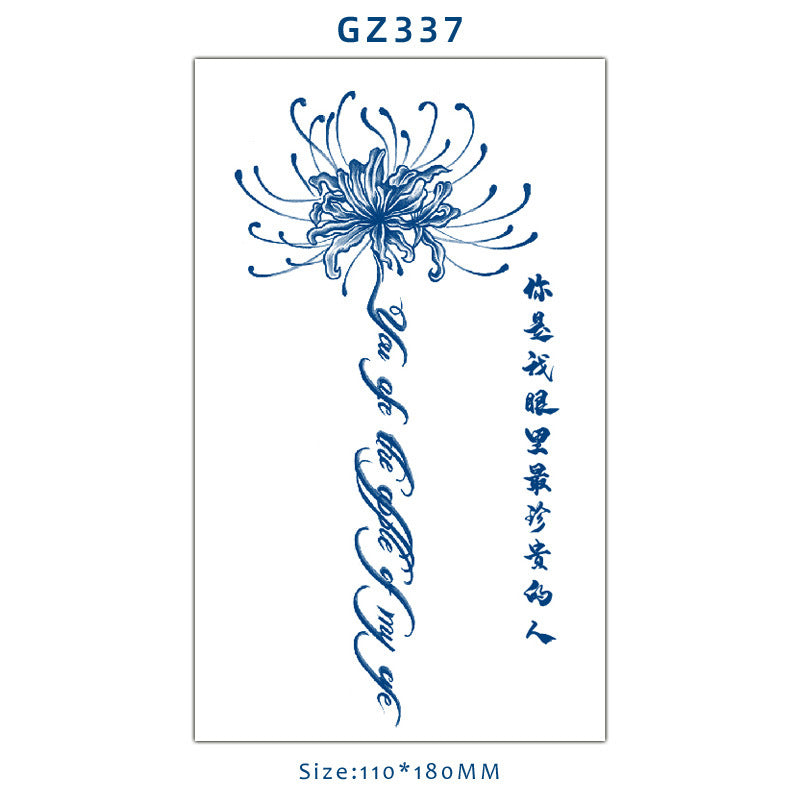 Tattoo Sticker Semi-permanent Herbal Juice Tattoo Sticker Simulation Personality BUY 1 GET 2