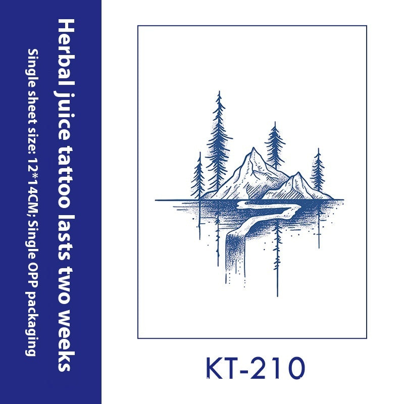 Tattoo Sticker English Letters Ins Style Men's Dark Women's Waterproof BUY 1 GET 2