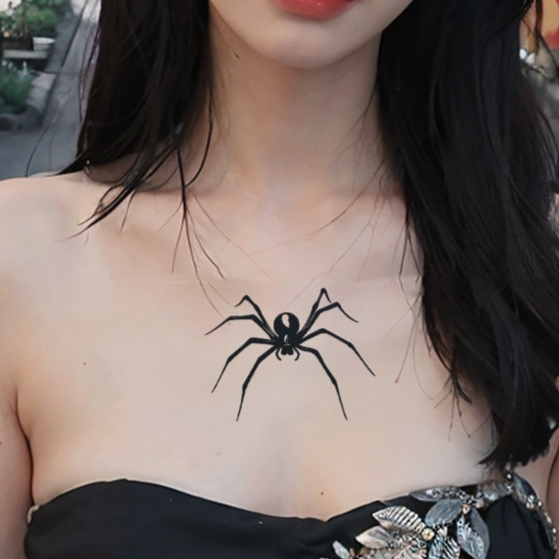 Spider Strange Talk Domineering Herbal Juice Tattoo Sticker Good-looking Sexy BUY 1 GET 2