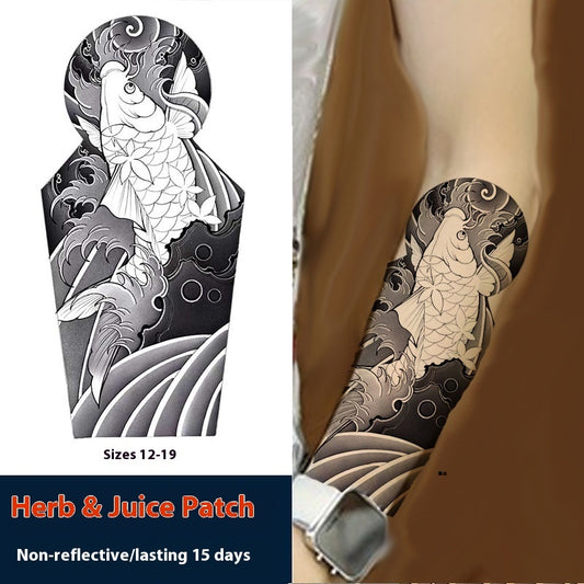New Traditional Herbal Semi-permanent Tattoo Sticker Long Lasting Waterproof BUY 1 GET 2