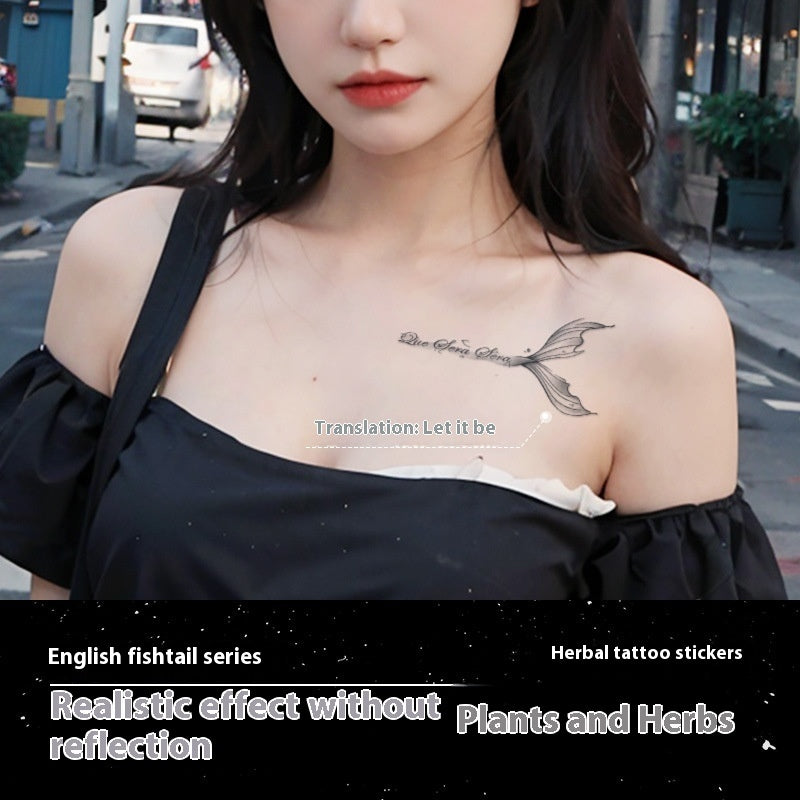 Semi-permanent Tattoo Sticker Female Waterproof And Durable BUY 1 GET 2