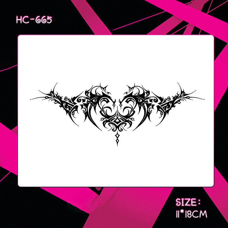 MAYMOE Tattoo Sticker Herbal Semi-permanent Female Waterproof And Durable BUY 1 GET 2