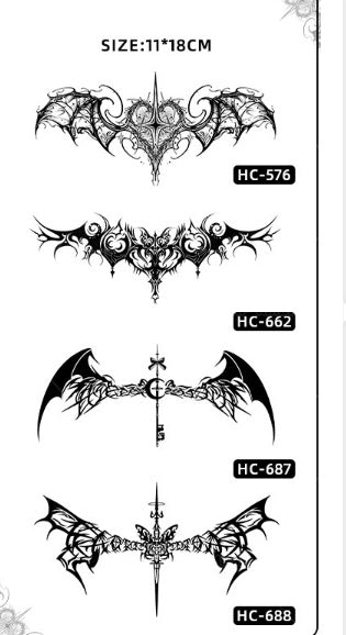 MAYMOE Tattoo Sticker Herbal Semi-permanent Female Waterproof And Durable BUY 1 GET 2