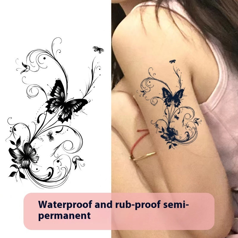 High-grade Butterfly Herbal Juice Tattoo Sticker BUY 1 GET 2