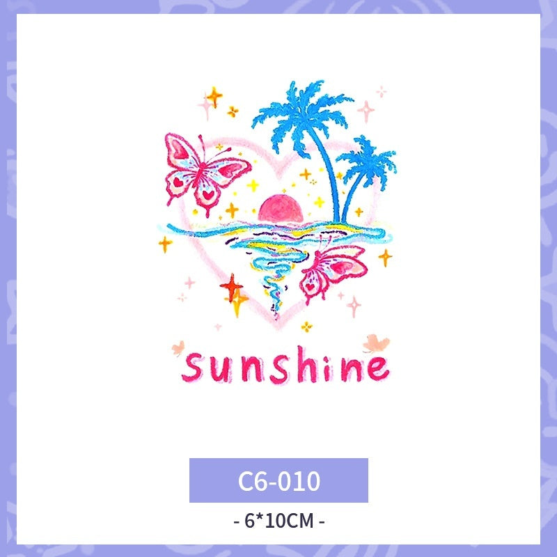 Waterproof And Durable Colorized Butterfly Tattoo Sticker  BUY 1 GET 3