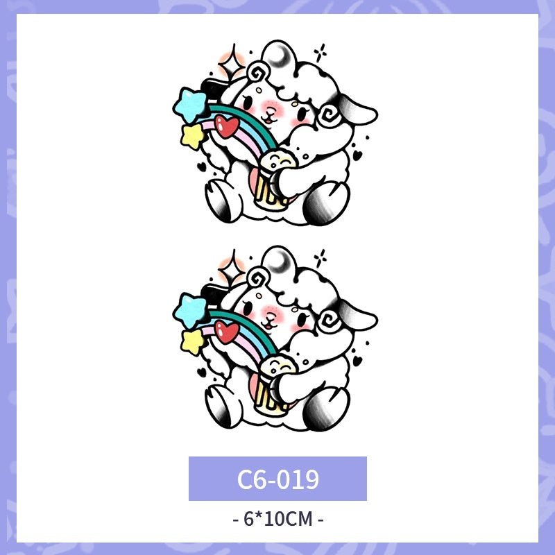 Waterproof And Durable Colorized Butterfly Tattoo Sticker  BUY 1 GET 3