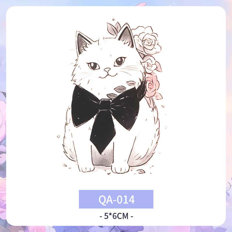 Color Tattoo Sticker Waterproof And Durable Arm Clavicle Personality  BUY 1 GET 3