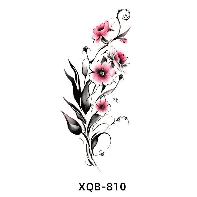 New Flower Arm Tattoo Sticker Waterproof Men And Women BUY 1 GET 2