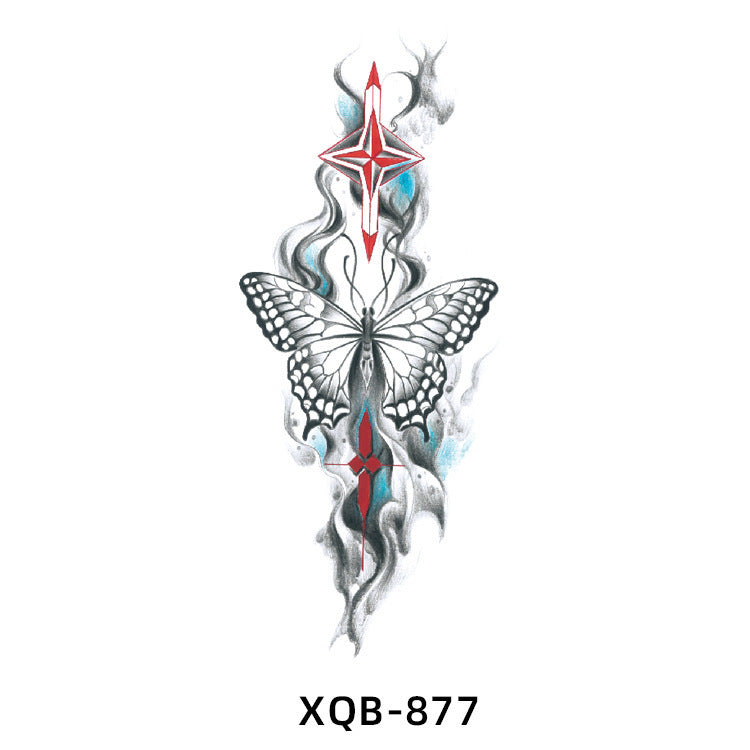 New Flower Arm Tattoo Sticker Waterproof Men And Women BUY 1 GET 2