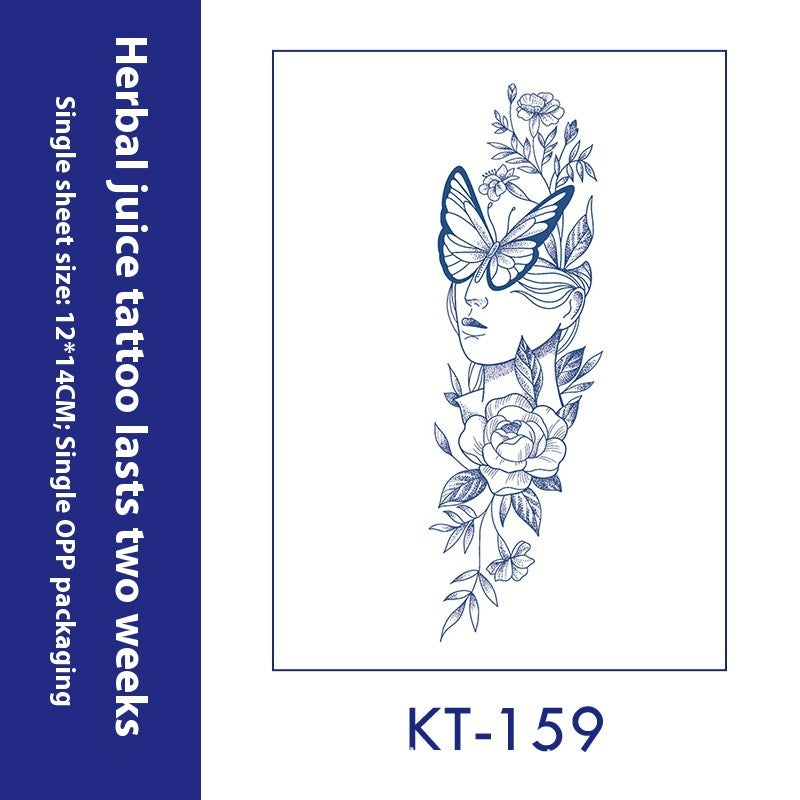 Tattoo Sticker English Letters Ins Style Men's Dark Women's Waterproof BUY 1 GET 2