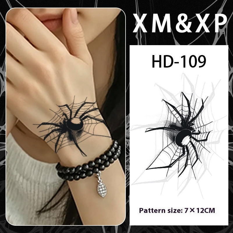 Spider Strange Talk Domineering Herbal Juice Tattoo Sticker Good-looking Sexy BUY 1 GET 2